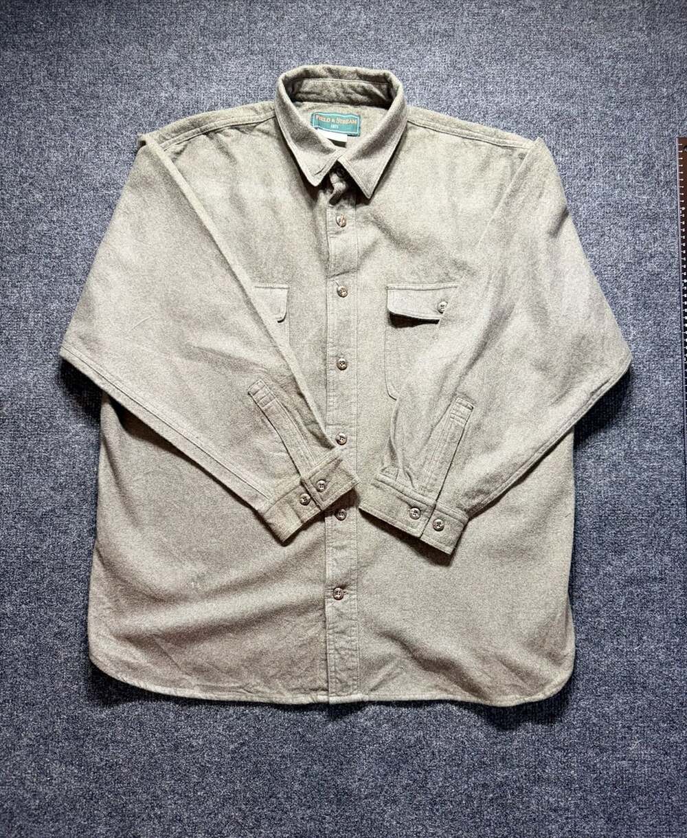 Field & Stream 1871 Long Sleeve Button Down Shirt Jacket, XL
